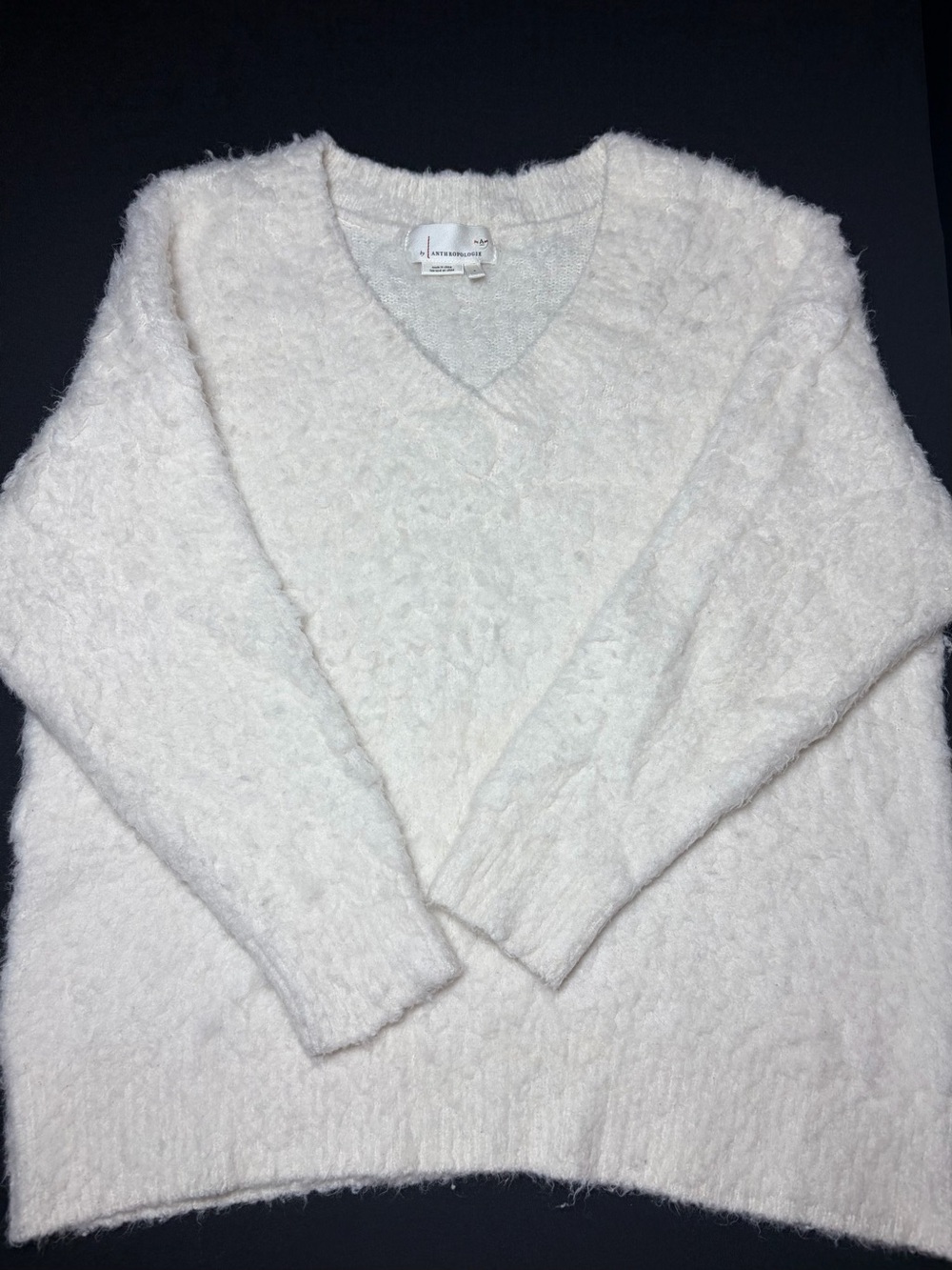 Anthropologie V-neck sweater size S.